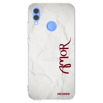 Picasee silikonska prozirna maskica za Huawei P Smart 2019 - Amor