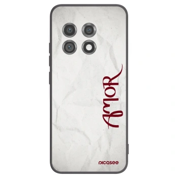 Picasee crna silikonska maskica za OnePlus 11 5G - Amor