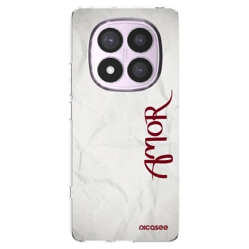 Picasee silikonska prozirna maskica za Xiaomi Redmi Note 14 Pro 5G - Amor