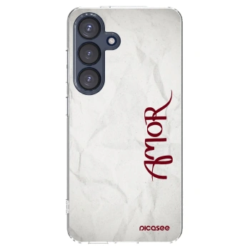 Picasee silikonska prozirna maskica za Samsung Galaxy S25 5G - Amor