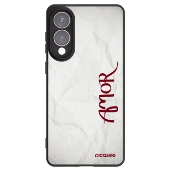Picasee crna silikonska maskica za Samsung Galaxy S25 Edge 5G - Amor