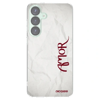 Picasee silikonska prozirna maskica za Samsung Galaxy S25+ 5G - Amor