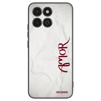 Picasee crna silikonska maskica za Honor 200 Smart 5G - Amor