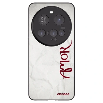 Picasee crna silikonska maskica za Xiaomi 15 Ultra - Amor