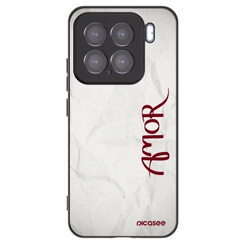 Picasee crna silikonska maskica za Xiaomi 15 - Amor