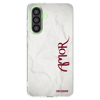 Picasee silikonska prozirna maskica za Samsung Galaxy A26 5G A266B - Amor