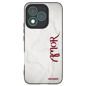 Picasee crna silikonska maskica za Honor 400 Lite 5G - Amor