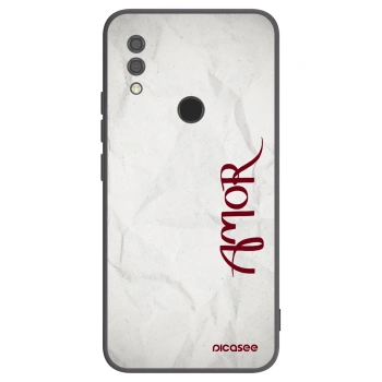 Picasee crna silikonska maskica za Xiaomi Redmi 7 - Amor