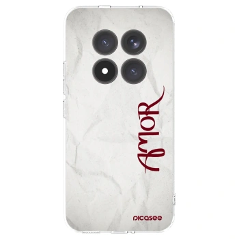 Picasee silikonska prozirna maskica za Xiaomi Redmi Note 15 Pro+ - Amor