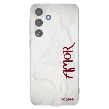 Picasee silikonska prozirna maskica za Samsung Galaxy S25 FE 5G - Amor