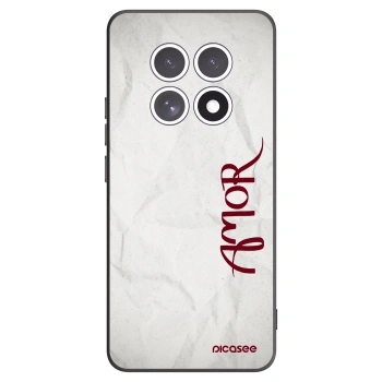 Picasee crna silikonska maskica za Xiaomi Redmi Note 15 - Amor