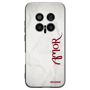 Picasee crna silikonska maskica za Honor Magic8 Pro 5G - Amor