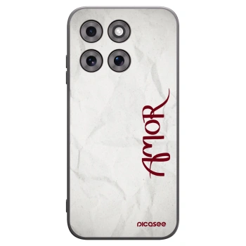 Picasee crna silikonska maskica za Motorola Moto G77 - Amor