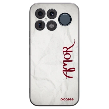 Picasee crna silikonska maskica za Xiaomi Poco F8 Ultra - Amor