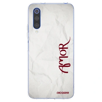 Picasee silikonska prozirna maskica za Xiaomi Mi 9 SE - Amor