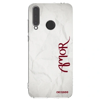 Picasee silikonska prozirna maskica za Honor 20 Lite - Amor