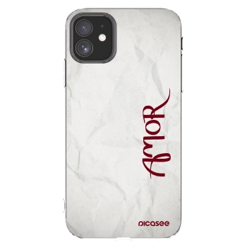 Picasee silikonska prozirna maskica za Apple iPhone 11 - Amor