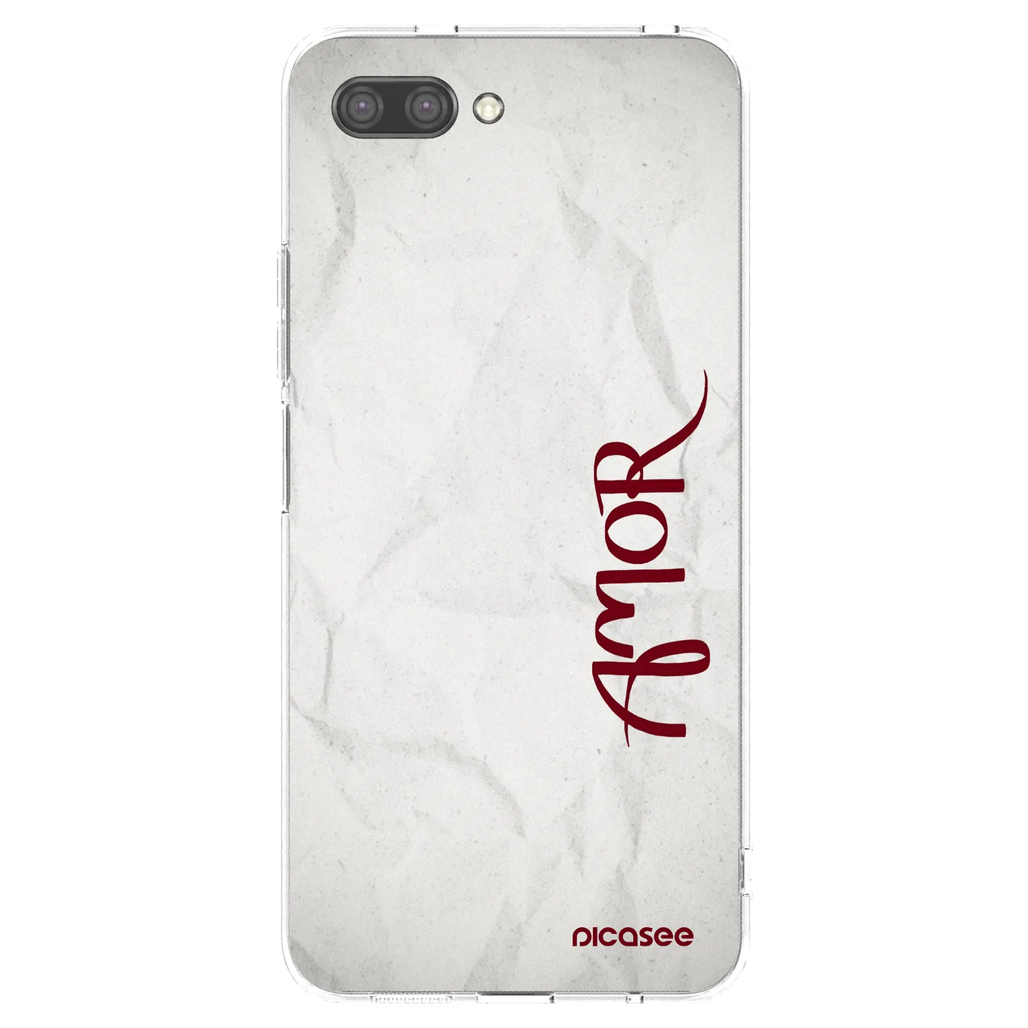 Picasee silikonska prozirna maskica za Honor 10 - Amor