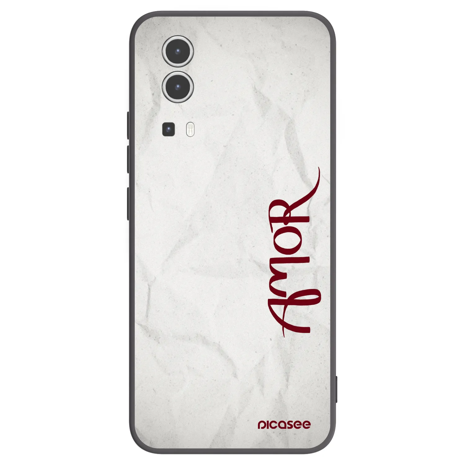 Picasee crna silikonska maskica za Vivo Y72 5G - Amor