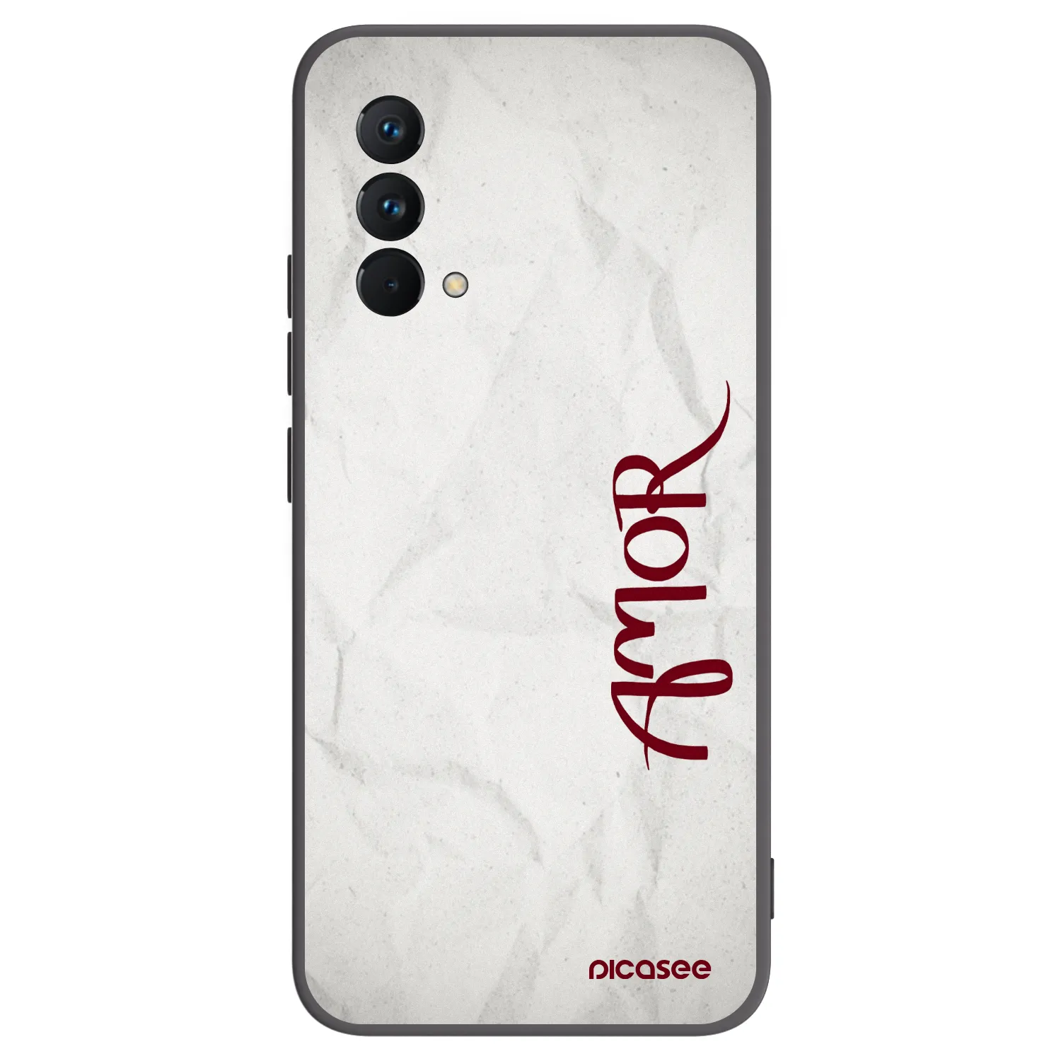 Picasee crna silikonska maskica za Realme GT Master Edition 5G - Amor