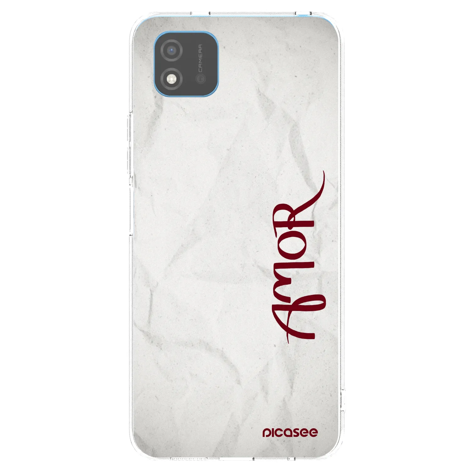 Picasee silikonska prozirna maskica za Realme C11 (2021) - Amor