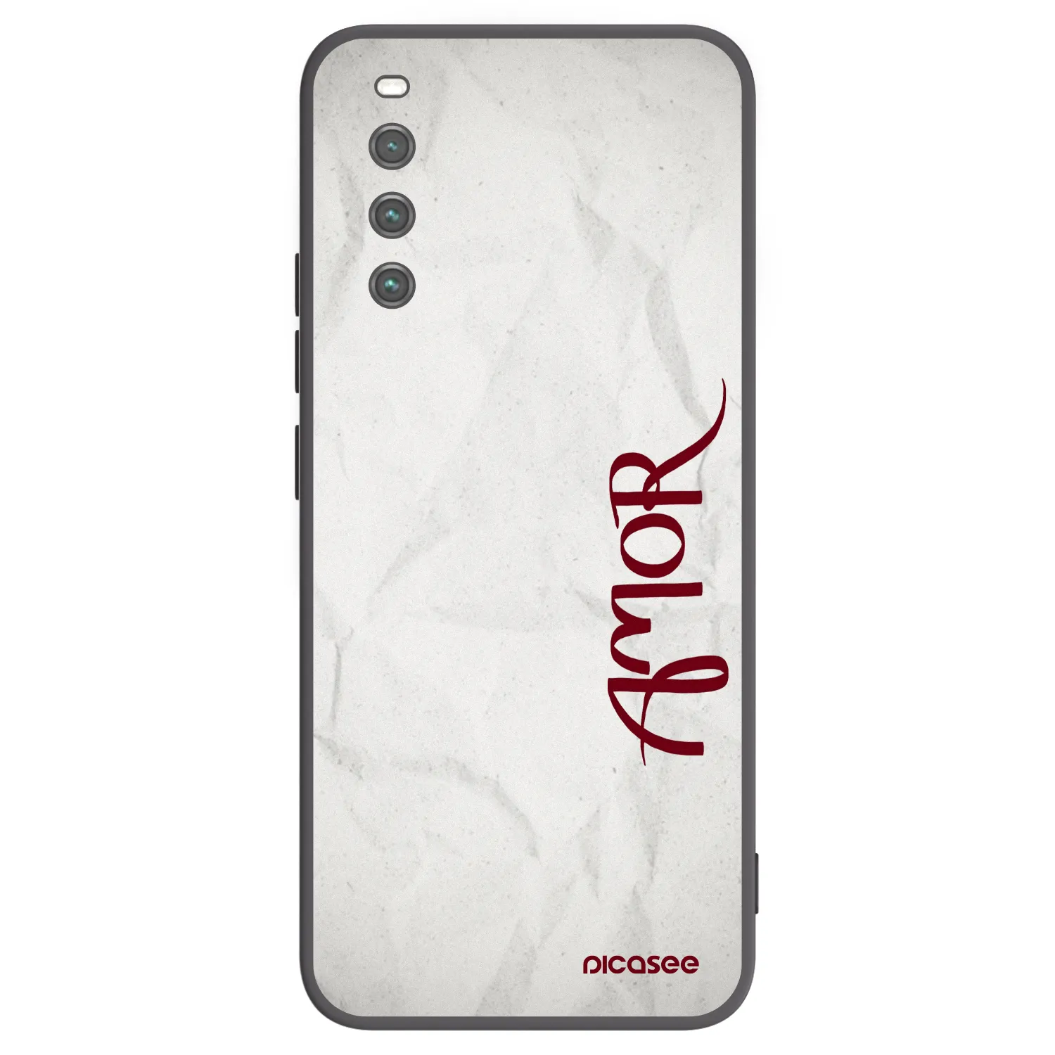 Picasee crna silikonska maskica za Sony Xperia 10 IV 5G - Amor