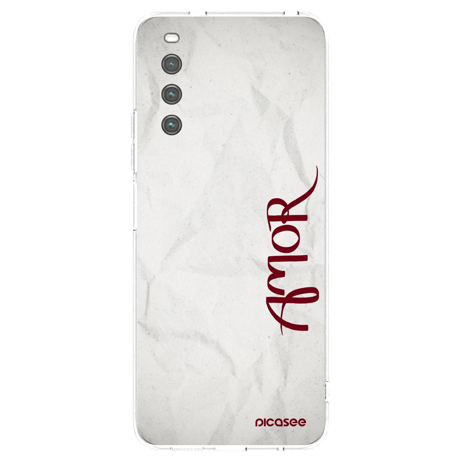 Picasee silikonska prozirna maskica za Sony Xperia 10 IV 5G - Amor