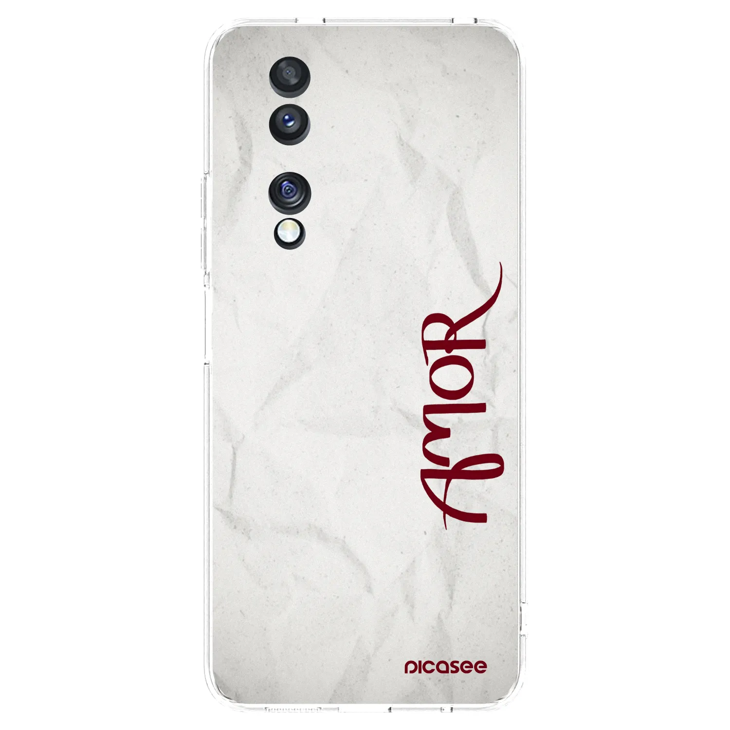Picasee silikonska prozirna maskica za Honor 70 - Amor