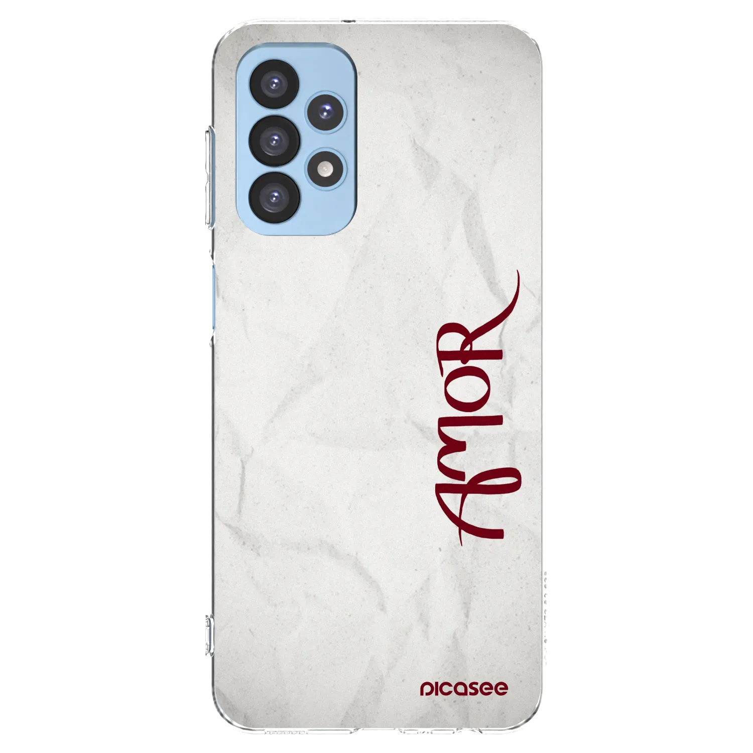 Picasee silikonska prozirna maskica za Samsung Galaxy A23 A235F 4G - Amor