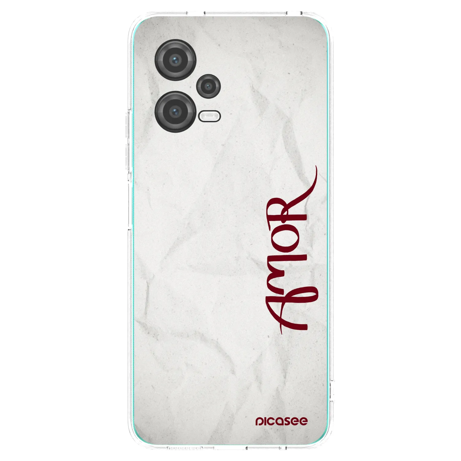 Picasee silikonska prozirna maskica za Xiaomi Poco X5 - Amor