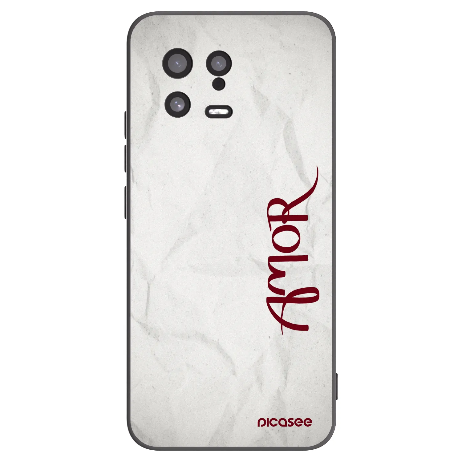 Picasee crna silikonska maskica za Xiaomi 13 - Amor