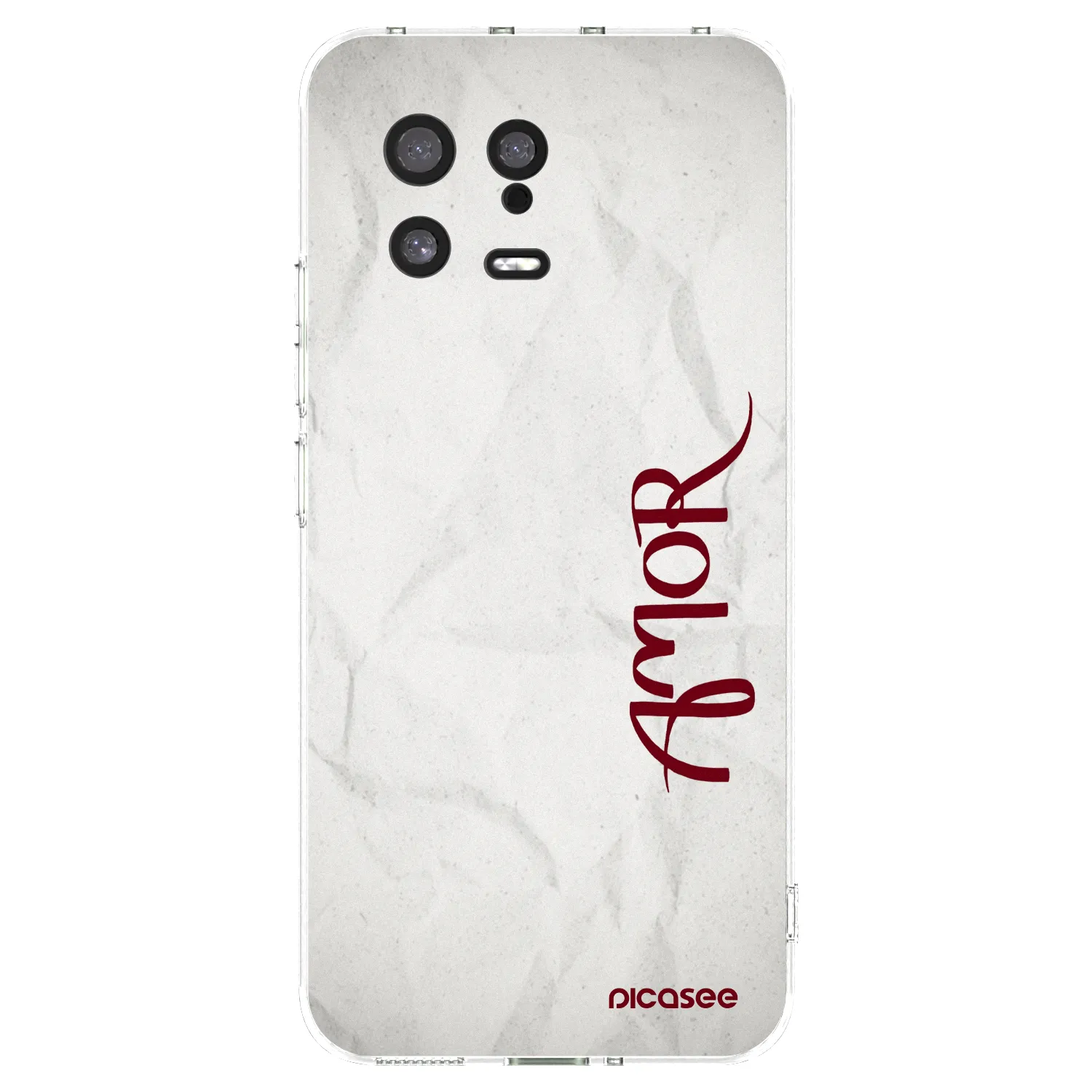 Picasee silikonska prozirna maskica za Xiaomi 13 - Amor