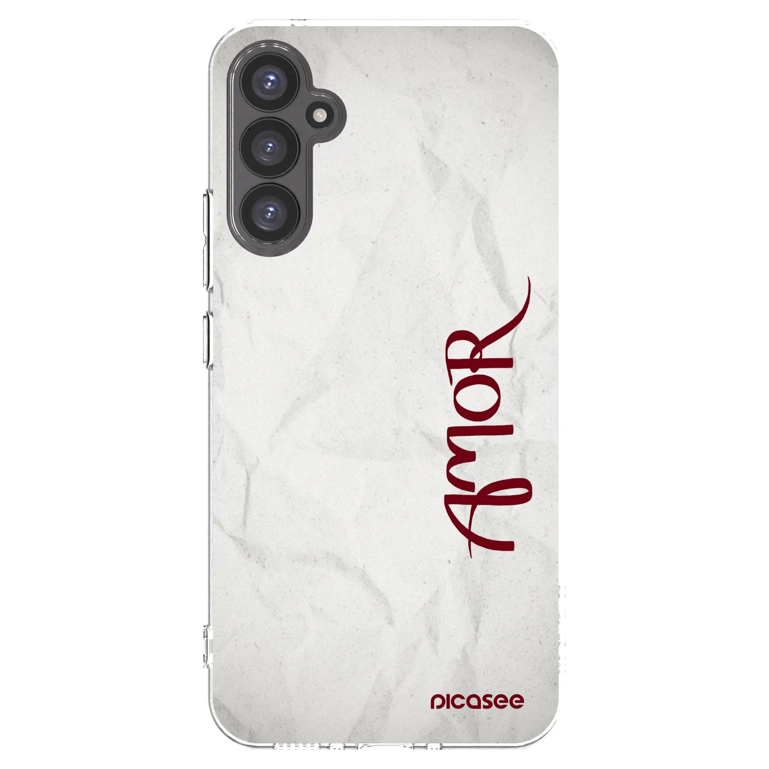 Picasee silikonska prozirna maskica za Samsung Galaxy A34 5G A346B - Amor