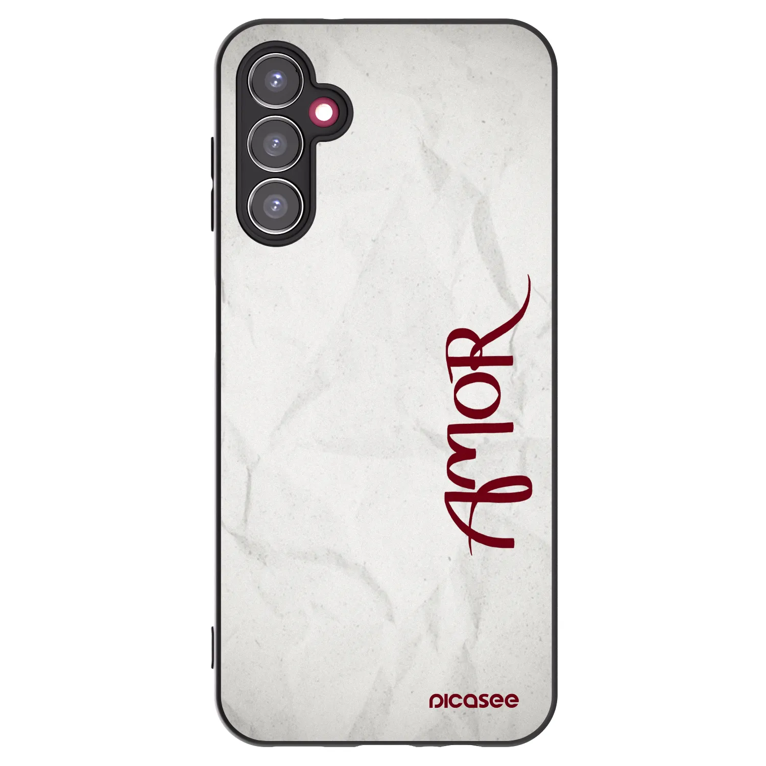 Picasee crna silikonska maskica za Samsung Galaxy A14 5G A146P - Amor