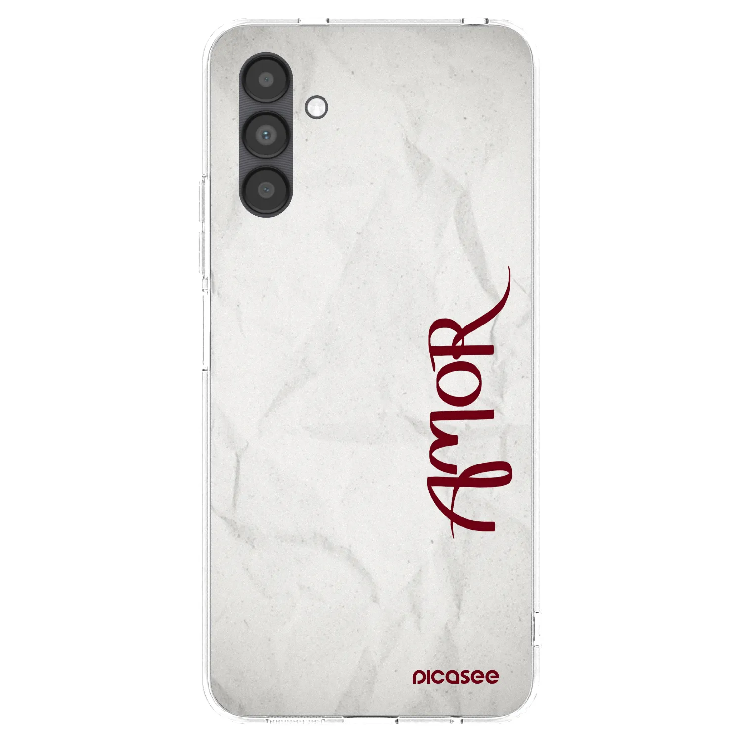 Picasee silikonska prozirna maskica za Samsung Galaxy A04s A047F - Amor