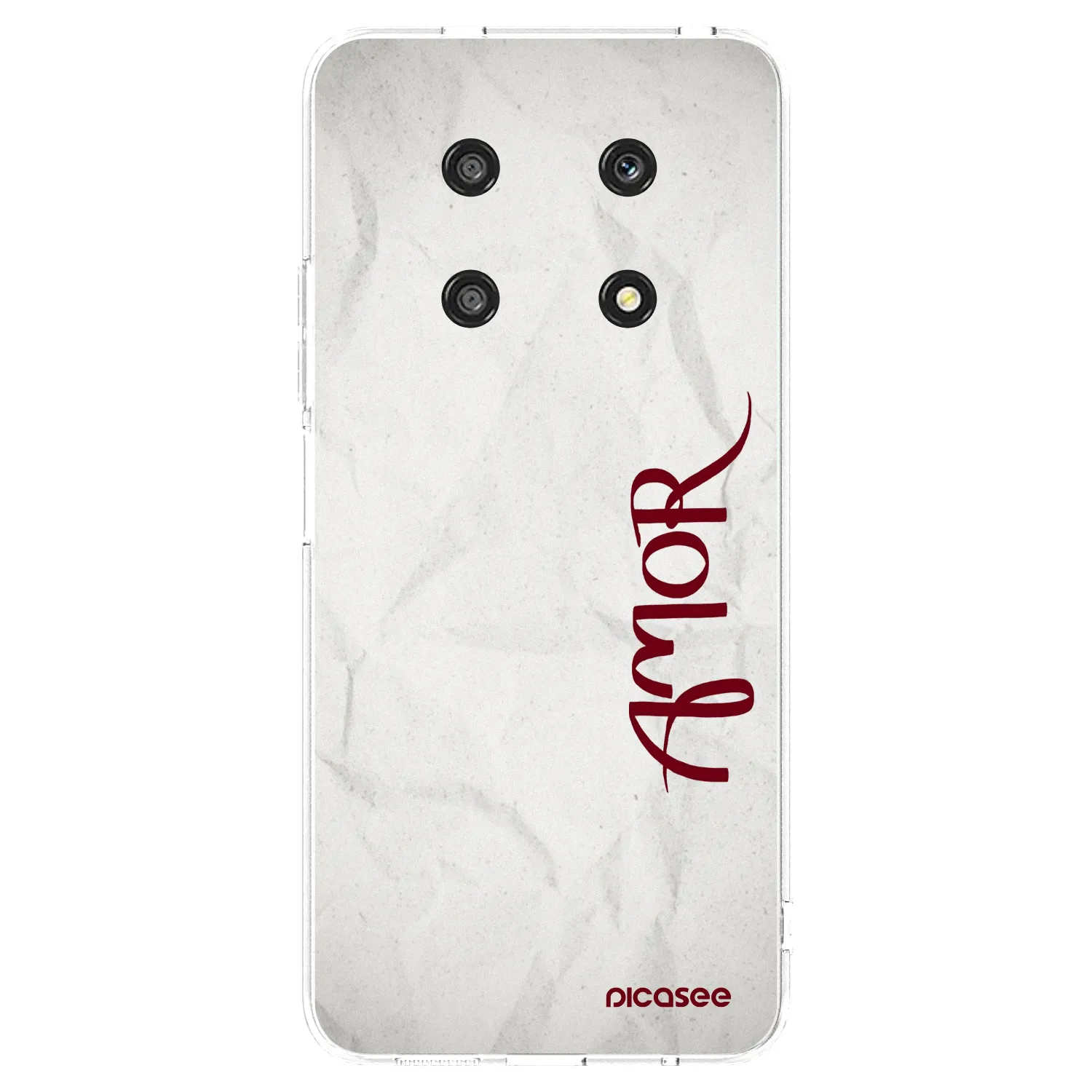 Picasee silikonska prozirna maskica za Honor Magic4 Lite 5G - Amor