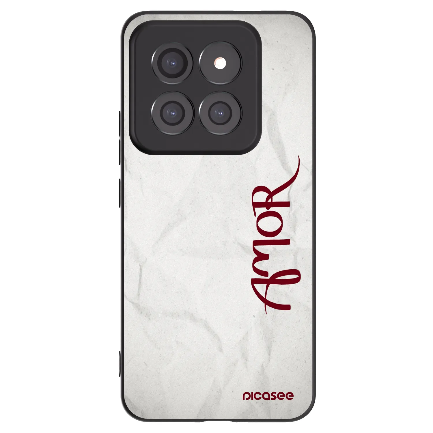 Picasee crna silikonska maskica za Xiaomi 14 Pro - Amor