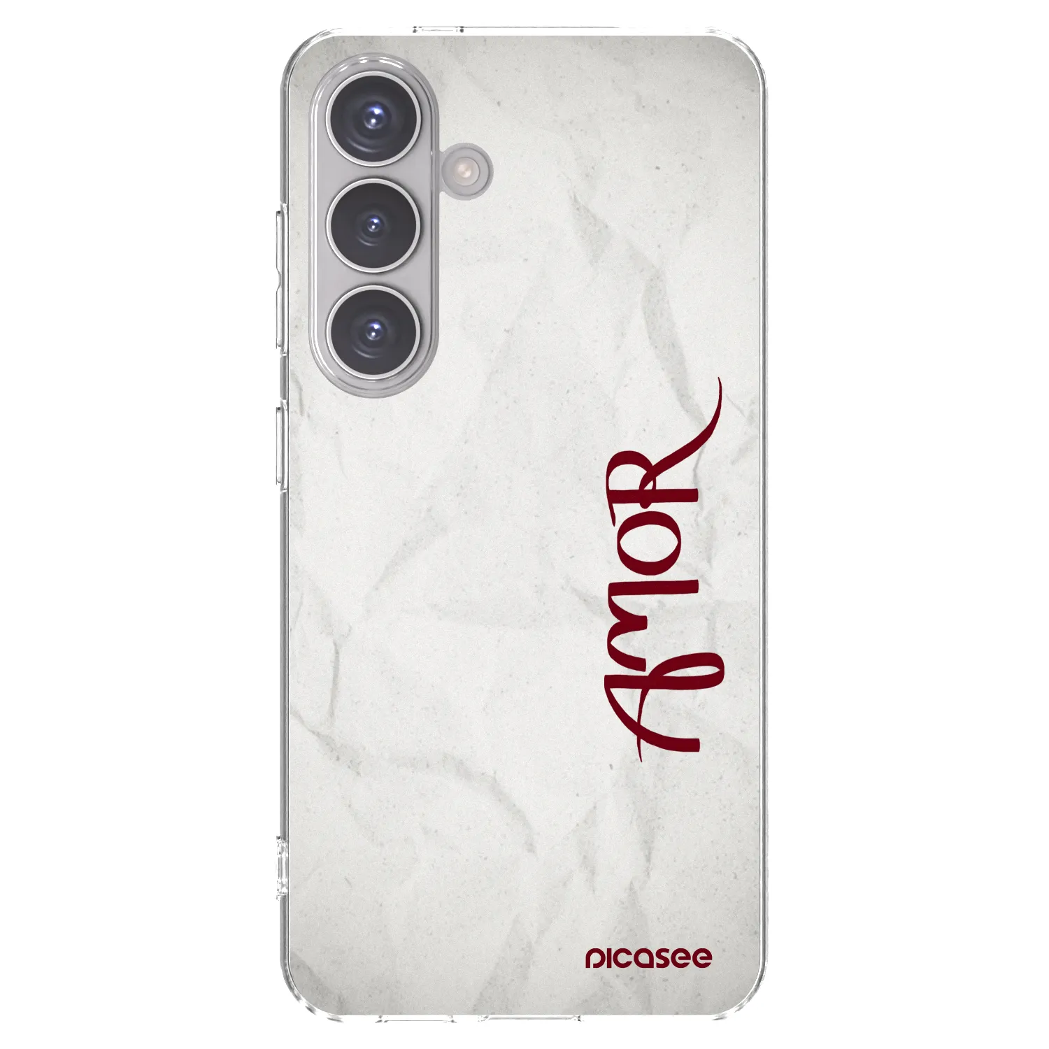 Picasee silikonska prozirna maskica za Samsung Galaxy S24 S921B 5G - Amor