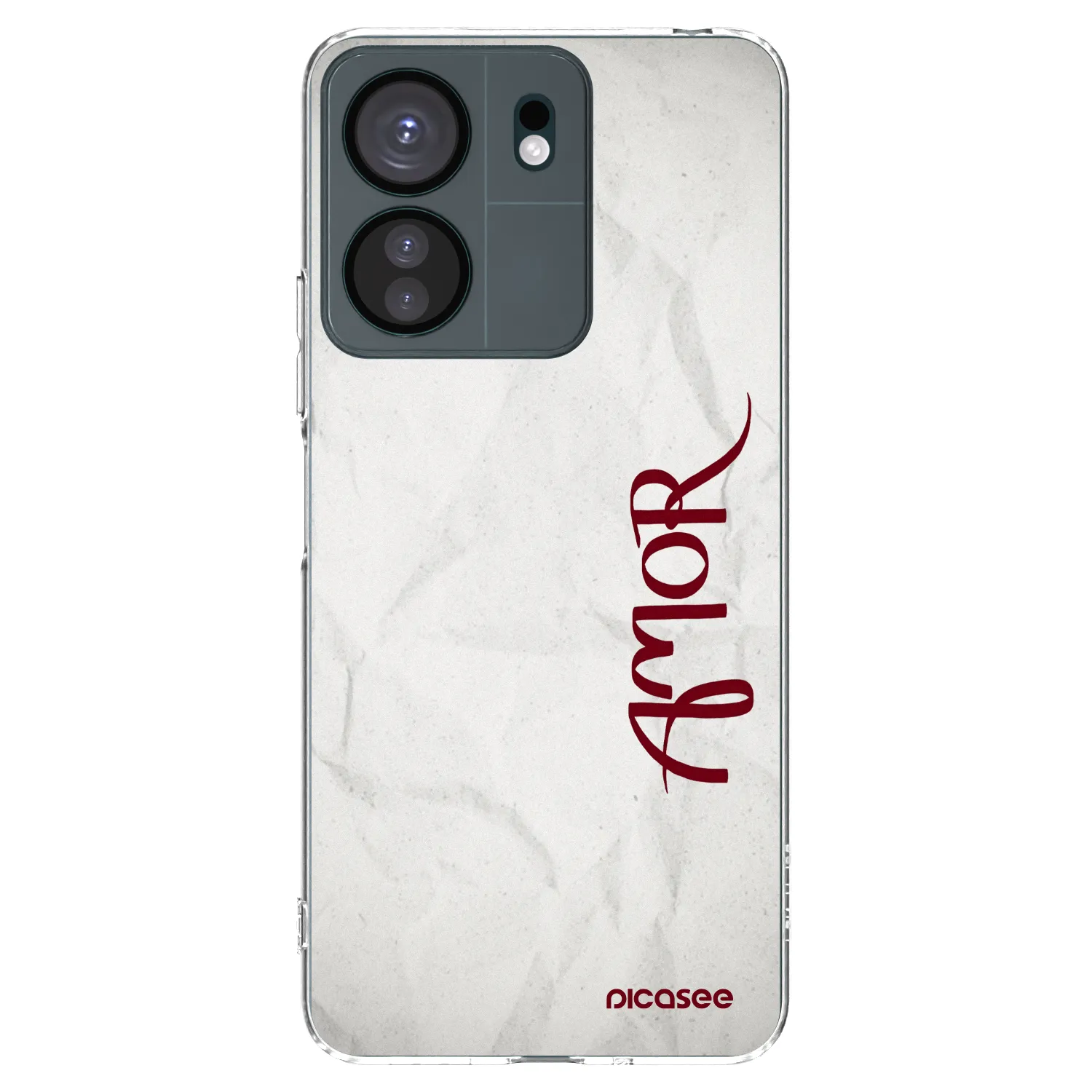 Picasee silikonska prozirna maskica za Xiaomi Redmi 13C 4G - Amor