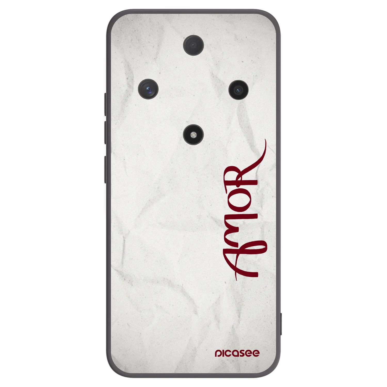 Picasee crna silikonska maskica za Honor Magic6 Lite 5G - Amor