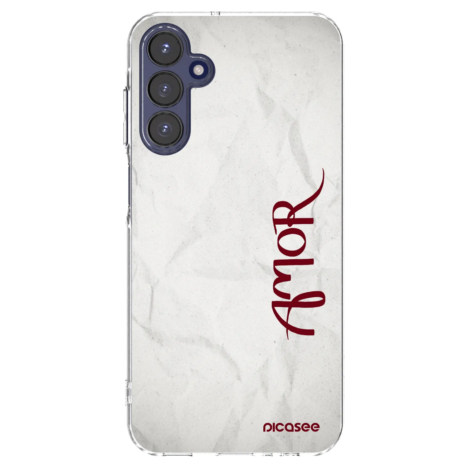 Picasee silikonska prozirna maskica za Samsung Galaxy A15 A155F 4G - Amor