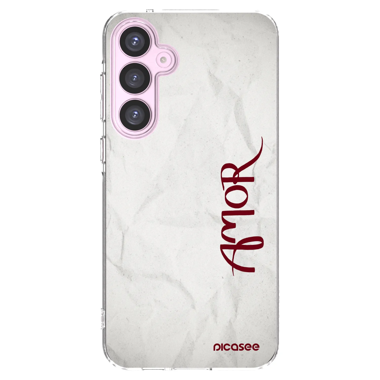 Picasee silikonska prozirna maskica za Samsung Galaxy A55 5G A556B - Amor