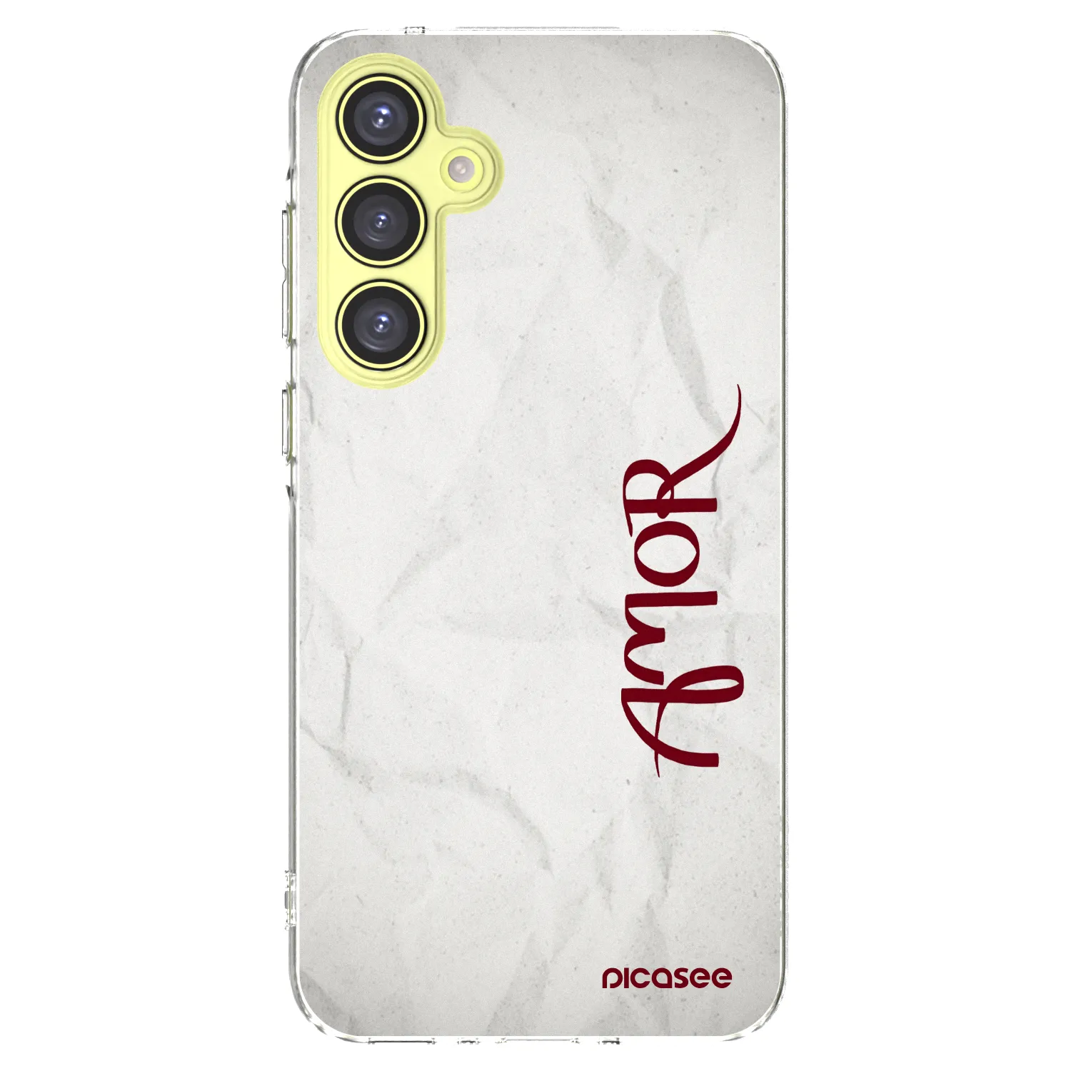 Picasee silikonska prozirna maskica za Samsung Galaxy A35 5G A356B - Amor