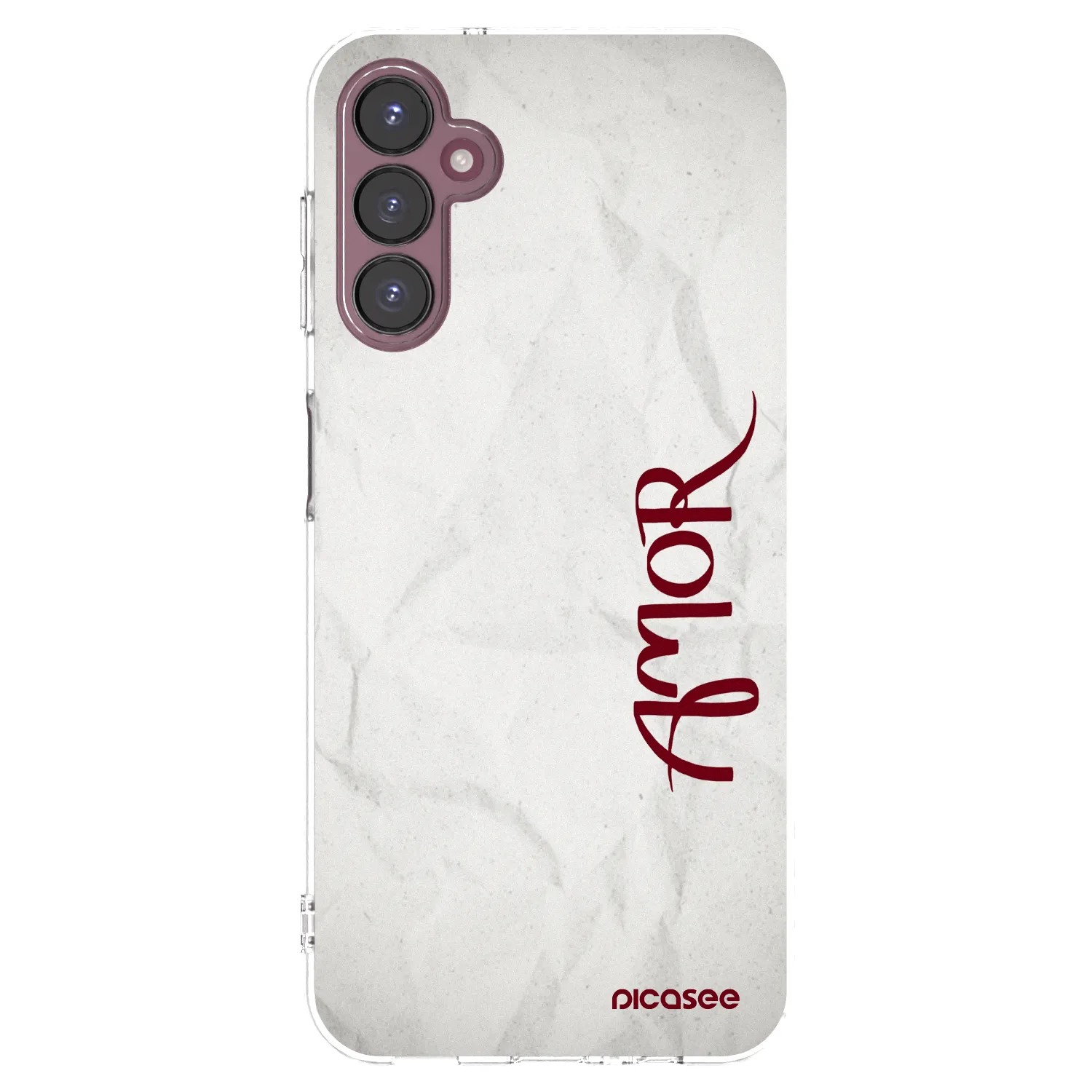 Picasee silikonska prozirna maskica za Samsung Galaxy A05s A057G - Amor