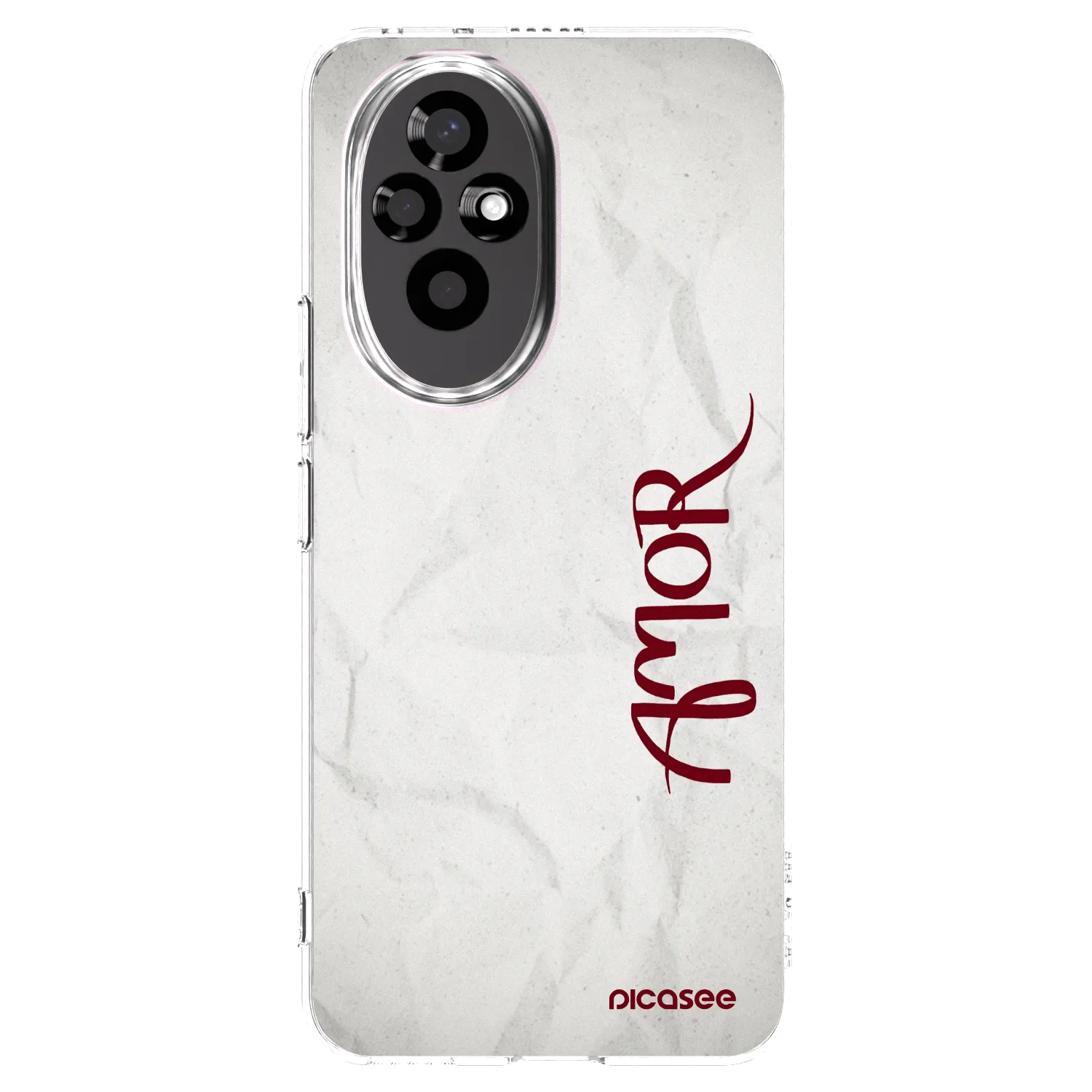 Picasee silikonska prozirna maskica za Honor 200 5G - Amor