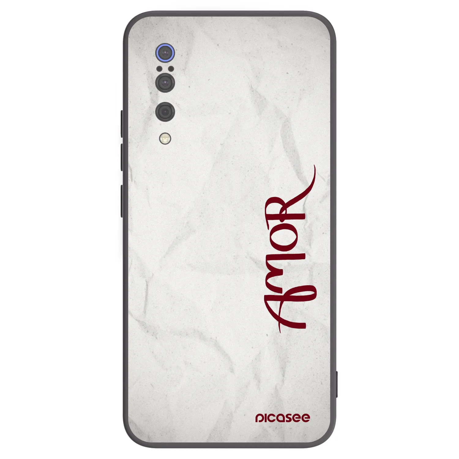 Picasee crna silikonska maskica za Xiaomi Mi 9 - Amor