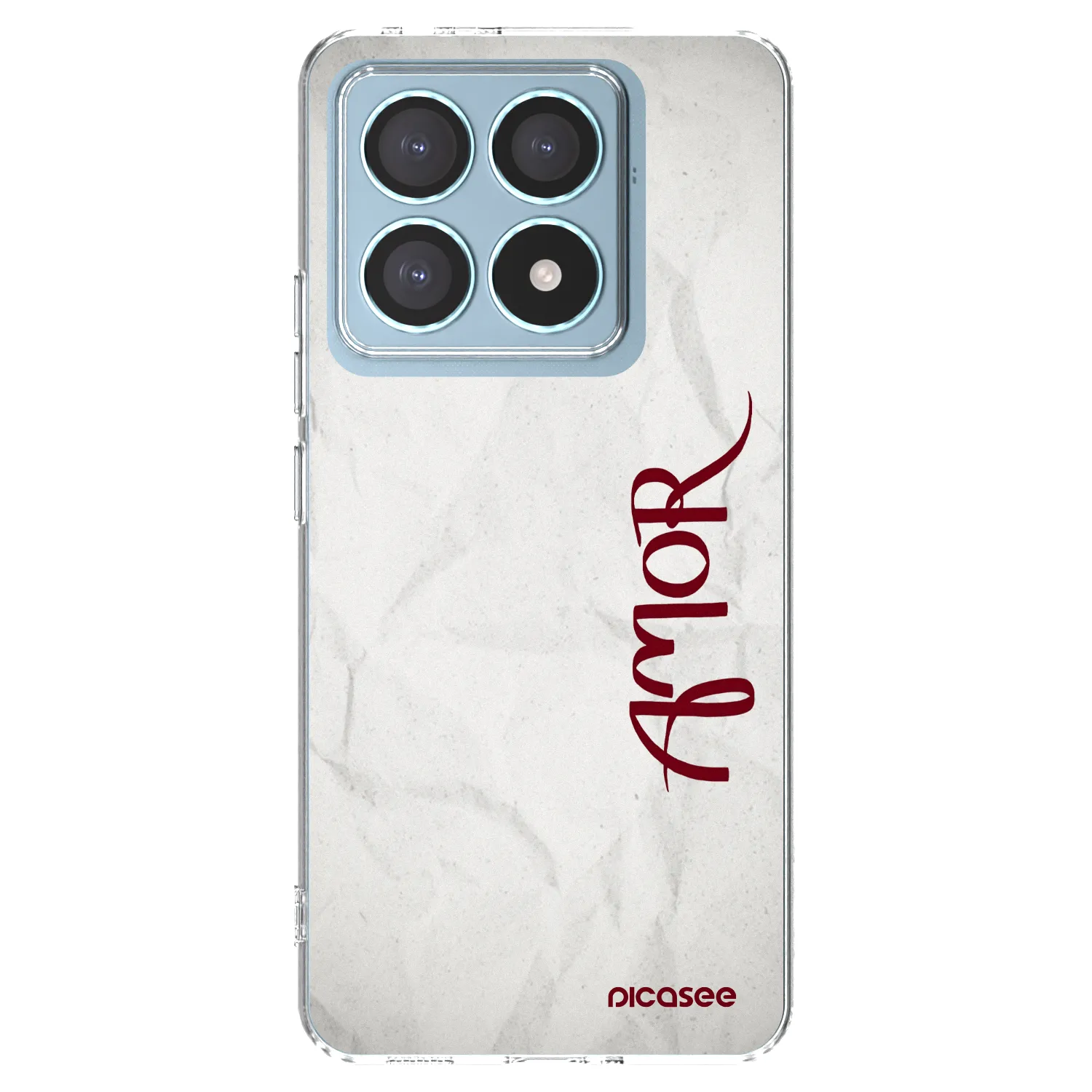 Picasee silikonska prozirna maskica za Xiaomi 14T Pro - Amor