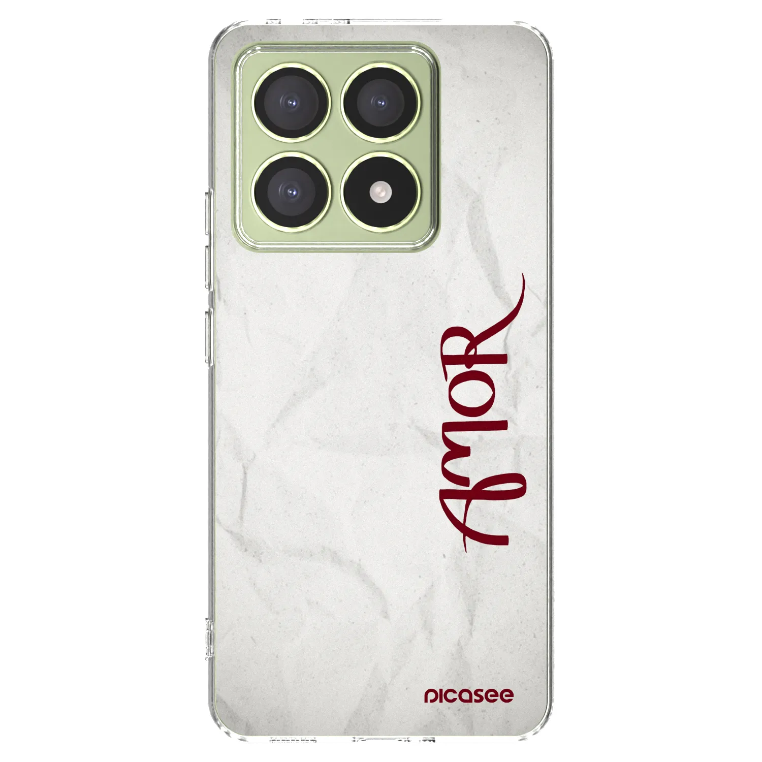 Picasee silikonska prozirna maskica za Xiaomi 14T - Amor