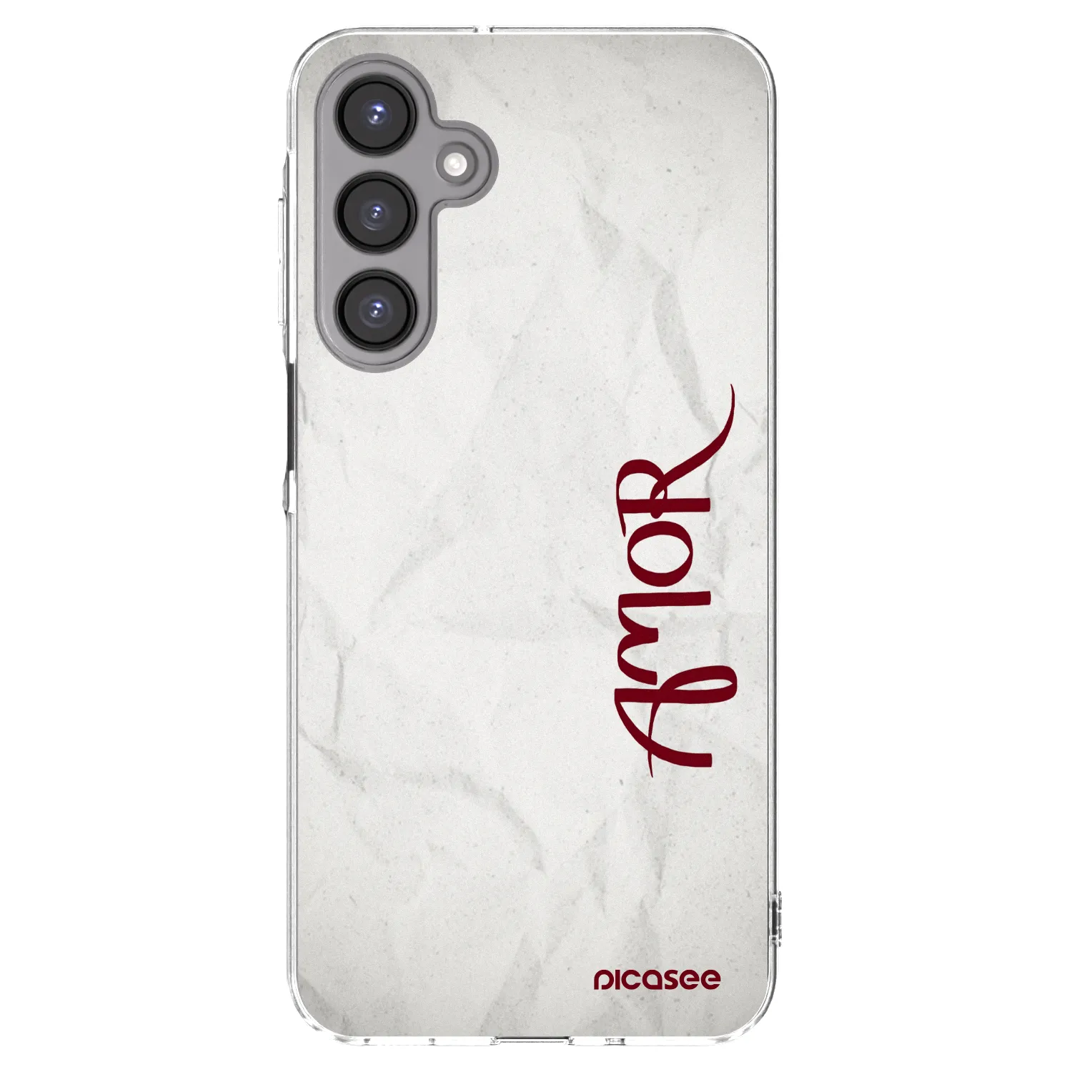 Picasee silikonska prozirna maskica za Samsung Galaxy A16 5G - Amor