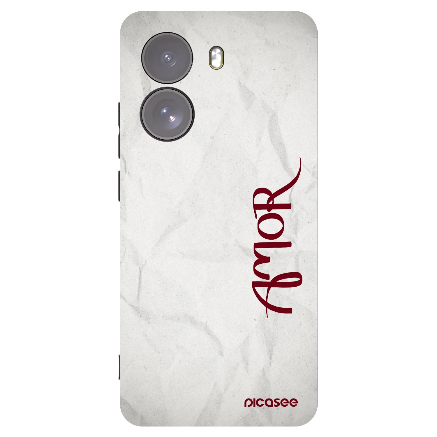 Picasee crna silikonska maskica za Xiaomi Poco X7 - Amor